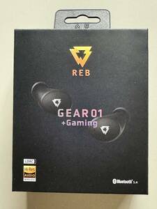 final REB(レブ) GEAR01 + Gaming ワイヤレスイヤホン Bluetooth