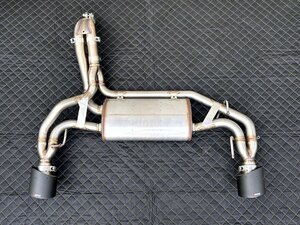 【中古】アクラボヴィッチ ABARTH 595 マフラー カーボンテール アバルト Akrapovic (23080175)【発送不可・直接引取限定】$