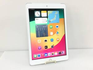 〇【良品】au iPad 第6世代 Wi-Fi＋Cellularモデル 128GB A1954(NR732J/A) シルバー 〇判定 動作品