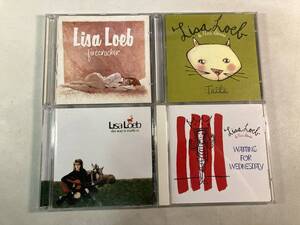 【W9386】リサ・ローブ CD アルバム 4枚セット●Lisa Loeb●Tails●Firecracker●The Way It Really is●Waiting for Wednesday