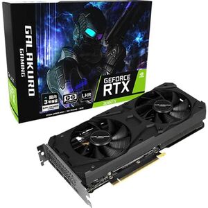 玄人志向 NVIDIA GeForce RTX3060Ti 搭載 グラフィックボード GDDR6 8GB GALAKURO GAMINGシリ