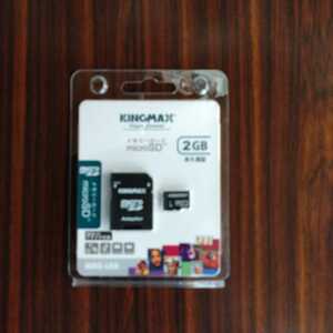 microSD KINGMAX メモリーカード2gb 