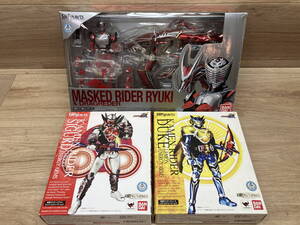 37. 美品 バンダイ S.H.Figuarts 仮面ライダー 龍騎&ドラグレッダー　デューク レモンエナジーアームズ チェリーエナジーアームズ まとめて