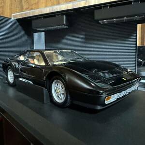 絶版未展示品 京商 1/18 フェラーリ 328GTB 1988 ブラック