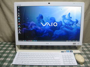 （地デジ視聴対応) ＃＃ SONY VAIO VPCJ229FJ Windows 10 Home ＃＃（完動品)