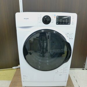 桐生店【直接引取or家財便 中古品】k7-9 アイリスオーヤマ IRIS OHYAMA ドラム式洗濯機 2023年製 8㎏ FL81R-W