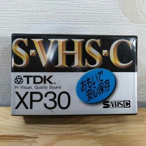 TDK S-VHS-C XP30 ビデオカセットテープ (21_424_13)