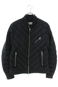 モンクレール MONCLER 23AW TAJUNA サイズ:2 レザーロゴワッペン付きダウンジャケット 中古 SS13