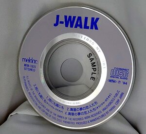 【8cmシングルCD】J-WALK /雨にも風にも/真昼の夢の恋人たち（試聴盤/SAMPLE)MEDR-11025 DISCのみ