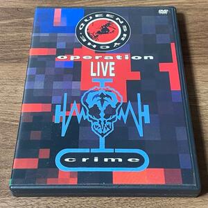 クイーンズライチ/オペレーション:ライヴクライム　国内版　美品 DVD Queensryche Operation LIVE crime