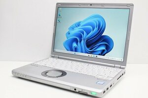 1円スタート ノートパソコン Windows11 Panasonic レッツノート CF-SZ6 第7世代 Core i5 SSD256GB メモリ8GB 12.1 Windows10 カメラ