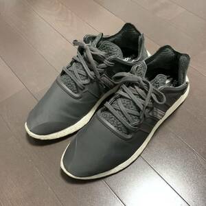 送料込！最終値下げ■Y-3 ワイスリー■boost スニーカー■US9.5■グレー■27.5cm■アディダス ヨウジヤマモト■