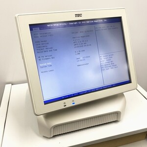 @S1841 現状品/保証無し ラスト1台 東芝テック TEC テックPOSターミナル QT-11本体 12.1型TFTモデル OS,POSシステム消去済み 専用AC付属