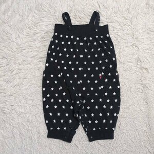 【送料無料】SkipLand　スキップランド　ロンパース　サロペット　80㎝　星柄　ベビー　子供服