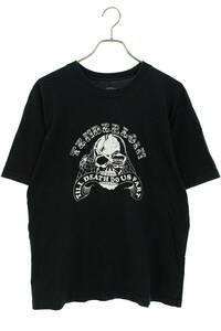 テンダーロイン TENDERLOIN T-TEE/TILL DEATH DO US PART サイズ:M スカルプリントTシャツ 中古 BS99