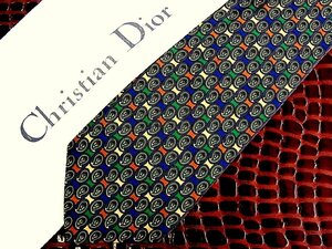 ♪今週の特売980円～♪0677W♪状態並品【Dior】ディオール【ペイズリー 柄】ネクタイ♪