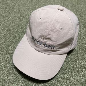 mont-bell モンベル キャップ 帽子 オフホワイト 美品