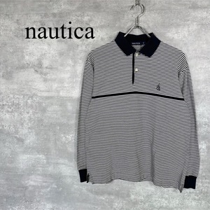 『nautica』 ノーティカ (S) ロングスリーブ ポロシャツ