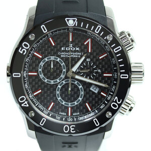 EDOX エドックス クロノオフショア1 腕時計 電池式 10221-3-NIRO2 メンズ 中古