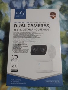 Anker Japan アンカー・ジャパン T8416521 ネットワークカメラ Eufy Security Indoor Cam S350 ホワイト 見守りカメラ 監視カメラ