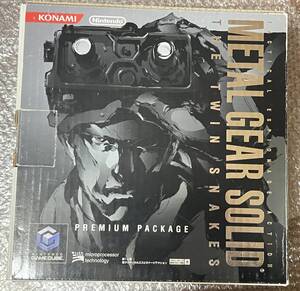 ニンテンドー コナミ KONAMI ゲームキューブ メタルギアソリッド ツインスネークスプレミアムパッケージ METAL GEAR SOLID PREMIUM PACKAGE