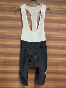 HK774 ラファ Rapha WOMENS DETACHABLE RACE BIB SHORTS 黒 白 M ※擦れ