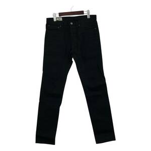 Rags McGREGOR ラグスマックレガー テーパード デニムパンツ size30/ブラック メンズ