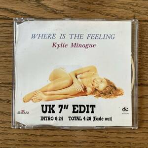 国内盤　プロモ　CD Kylie Minogue Where Is The Feeling FEELING1 レアプロモCD