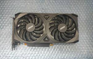 送料無料：MSI GeForce RTX3060 VENTUS 2X 12G OC　出品番号128