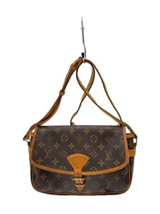 LOUIS VUITTON◆ソローニュ_モノグラム・キャンバス_BRW/PVC/BRW