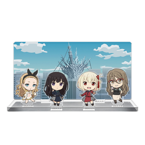 【新品/公式】リコリス・リコイル アクリルジオラマA [千束＆たきな＆ミズキ＆クルミ] 公式グッズ colleize