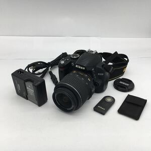 Nikon ニコン デジタル一眼レフ カメラ D3000 AF-S NIKKOR 18-55ｍｍ 1:3.5-5.6G VR バッテリー・充電器・SDカード・リモコン付 動作確認済