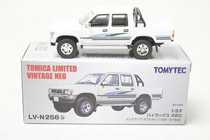 TOMICA トミカリミテッドヴィンテージネオ TLV 1/64 トヨタ ハイラックス 4WD ピックアップ ダブルキャブ SSR 91年式 白 LV-N256b