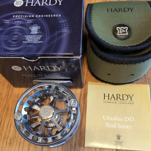 hardy ハーディー Ultralite Disc Drag ウルトラライト ディスクドラグ 3000 DD #3 4 5 ラージアーバーフライリール 右巻き 傷あり
