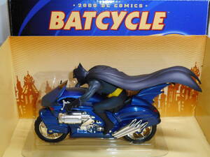 ☆レア・CORGI ☆1/16 DCコミックス BATMAN バットマン BATCYCLE バットサイクル 2000 ☆2402