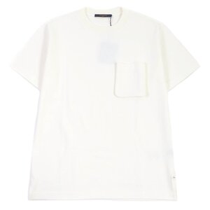 未使用品□ルイヴィトン 22AW 1A5VI1 シグネチャー3DポケットモノグラムTシャツ 半袖Ｔシャツ ブロン S イタリア製 正規品 定価162800円