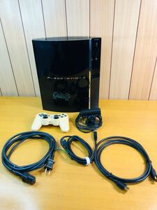 ◯ SONY PlayStation3 ソニー プレイステーション3 PS3 CECHA00 ブラック コントローラー プレイステーションアイ付き 通電確認済み