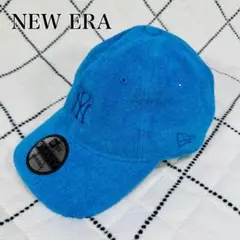 NEW ERA 別注 WEB限定 パイル キャップ 920 ブルー