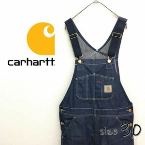 NZ1331●Carhartt WIP BIB OVERALL I022946●30×32●ブルーデニム オーバーオール