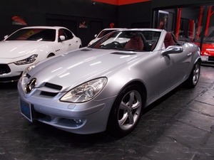 SLKクラス SLK350 ディーラー整備車両 電動OP 赤革 ナビ