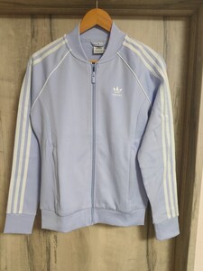 レディースM 新品 adidas アディダス オリジナルス ジャージ 紫 パープル SST トラックジャケット TRACK JACKET JERSEY 