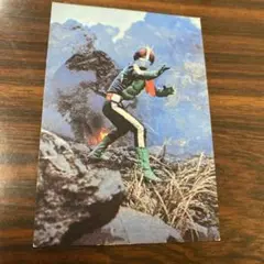 カルビー 仮面ライダー カード98 旧1号ライダーと2号ライダーの違い③