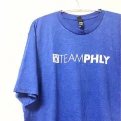 DIST RICT ディストリクト　TEAM PHLY Tシャツ　ブルー　XL