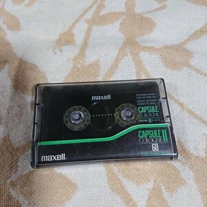 中古　カセットテープ　 maxell CAPSULE COLOGNE Ⅱ 60　HIGH POSITION