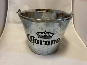 インテリア コロナビール バケツ スチール アメリカ雑貨 ダイナー ガレージ ガーデニング corona beer ロサンゼルス usdm hdm