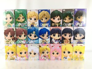 【未開封品】Q posket キューポスケット 美少女戦士セーラームーン 21個 セット まとめ マーズ マーキュリー ヴィーナス 他 wa◇66