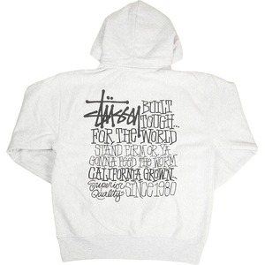 STUSSY ステューシー 24SS CALIFORNIA GROWN HOODIE ASH HEATHER スウェットパーカー 灰 Size 【M】 【新古品・未使用品】 20800396