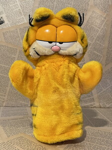 ☆1980年代/ガーフィールド/ハンドパペット/ぬいぐるみ/即決ビンテージUSA/DAKIN/Garfield/Hand Puppet(80s) GF-070