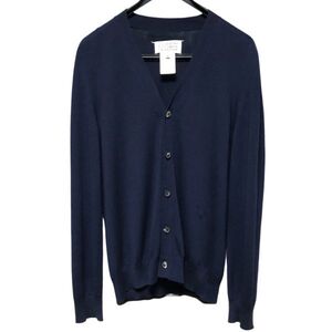 Maison Martin Margiela - Cardigan ⑭ Navy S メゾン・マルタン・マルジェラ カーディガン ウール ネイビー 紺 14