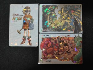 1円〜◆予約特典カード◆CHRONOTRIGGER クロノ・トリガー 同プリズム3枚セット◆鳥山明トレカ